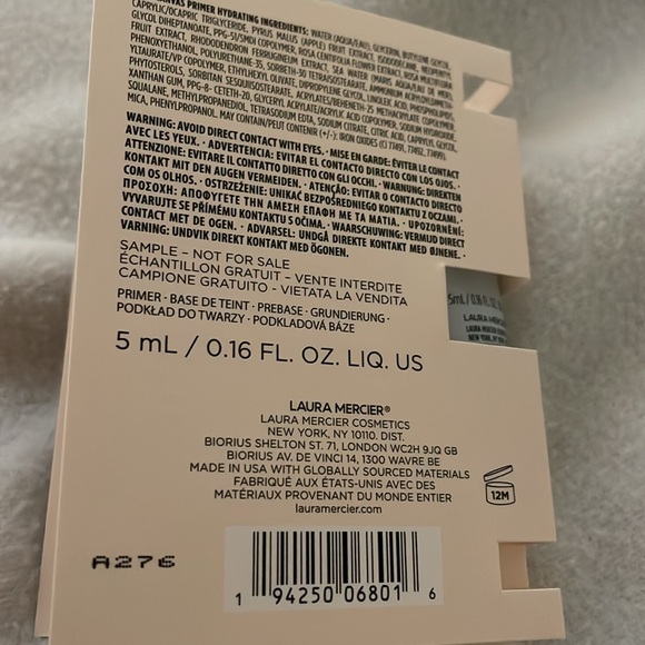 Laura Mercier Pure Canvas Primer Hydrating Mini 5mL NEW - Picture 3 of 3